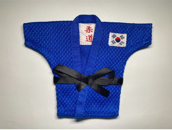 미니도복 연습용유도복 태극마크 소인국 도복 블랙벨트 유도 선바이저걸이 입관선물 승단선물 키링 호신용품 학교폭력예방 학교폭력방지