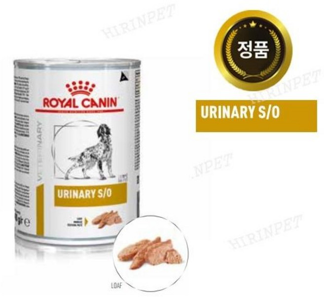 로얄캐닌 독 유리너리SO 캔 410g+3개 / 방광염 요로결석 관리, 1.23kg, 1개, 닭