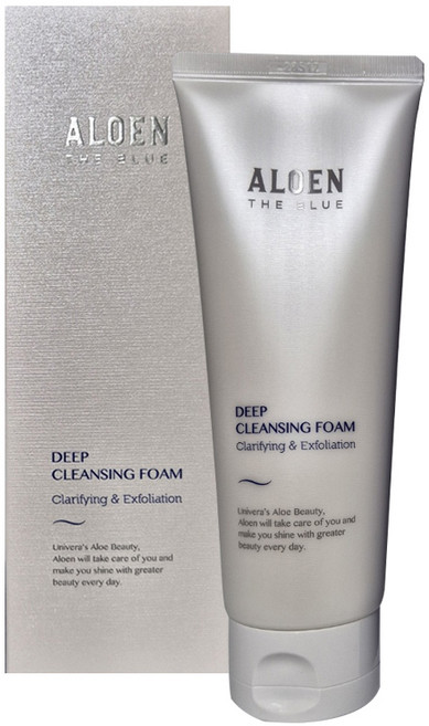 유니베라 알로엔 더블루 딥 클렌징 폼 150ml(마일드 폼 클렌저 리뉴얼 제품), 1개, 150ml