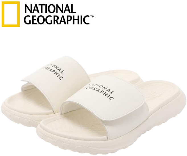 [백화점발송]내셔널지오그래픽 공용 슬리퍼 슬라이드 신발
