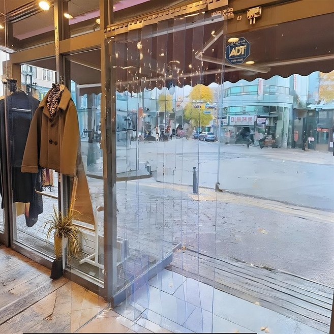 PVC 방풍 비닐커튼 출입문 창고, 1개