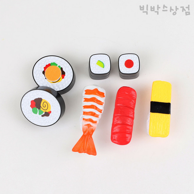 오즈토이 과일야채 소꿉놀이세트 김밥롤썰기 5종 1세트 시장놀이 채소자르기 역할놀이 주방놀이 썰기세트 마트놀이, 1개
