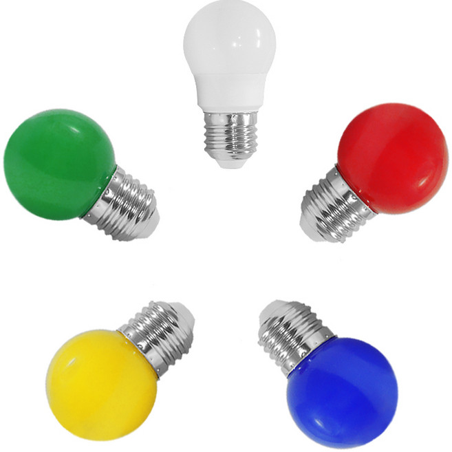 아림 LED 인지구 칼라램프 2W 5W 미니전구 감성 캠핑조명 인찌구 꼬마램프 컬러벌브 파티라이트 무드등 파티전구 연등꽃 줄조명 칼라인지구 칼라전구 소형전구 매장 카페 차박 장식등, 1개, 01. 아림 LED 칼라인지구 2W 청색