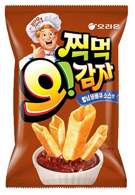 오리온 오감자 양념바베큐소스맛 사은품, 136g, 7개