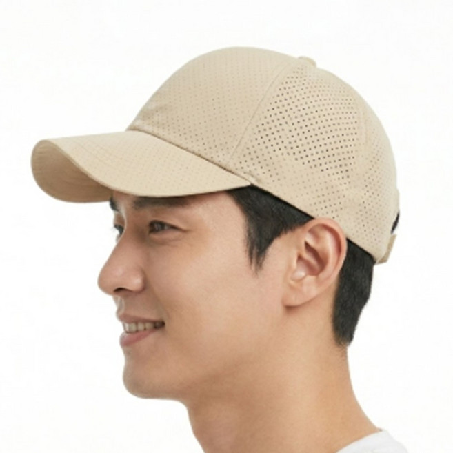 기능성 통풍캡 1개 FREE 베이지 여름 야외활동 운동용 스포츠볼캡모자