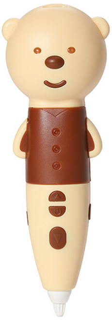 오르트 곰돌이 3D펜 PCL 필라멘트 저온 어린이 쓰리디펜, 브라운
