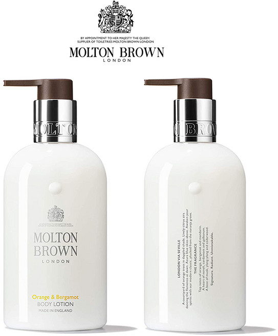 몰튼브라운 Molton Brown 오렌지 베르가못 바디로션 300ml 독일직배송, 2개