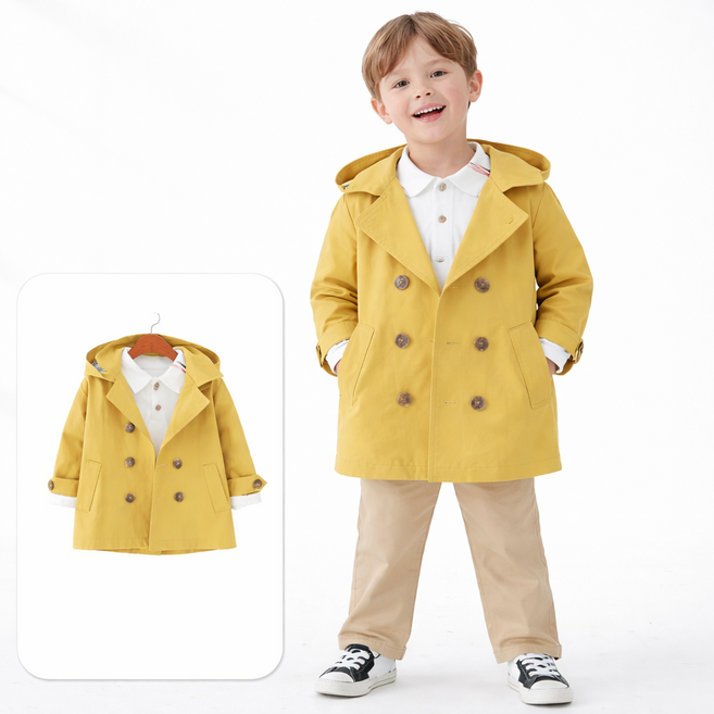 남아 유아 아기무스탕 떡볶이 롱코트 키즈 아동복 주니어옷