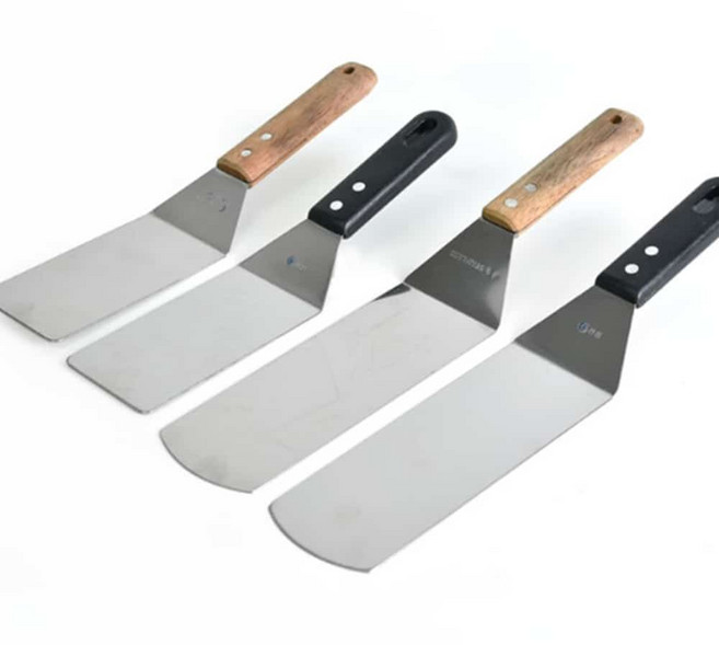 국산 스텐 사각 철판스패치 업소용 파전뒤집개 중, P사각 중, 1개