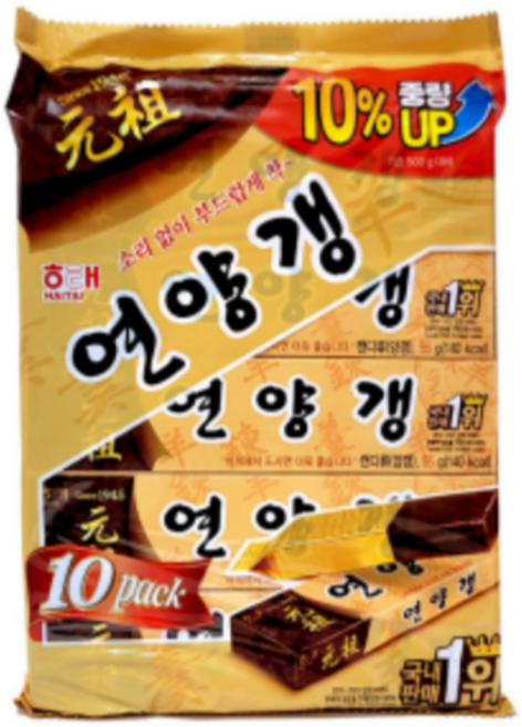 해태 연양갱 55g, 10개
