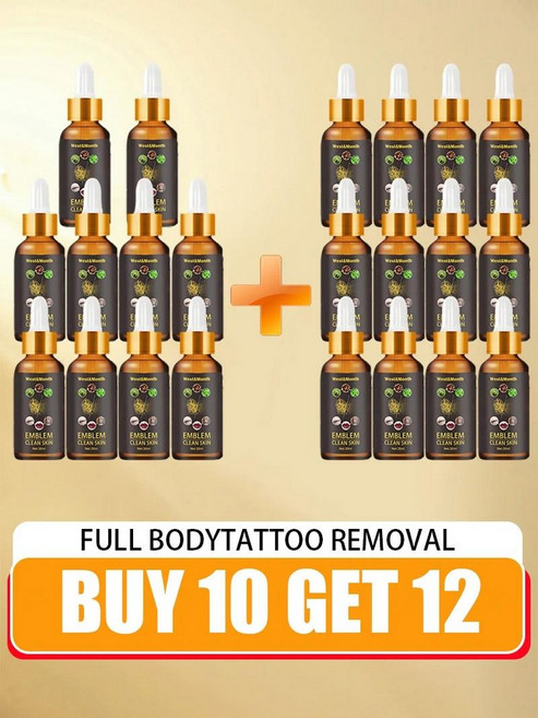 Tattoo removal cream suitable for large and effective in permanent, 03 BUY 10 GET 12 FREE, 1개, 1개입