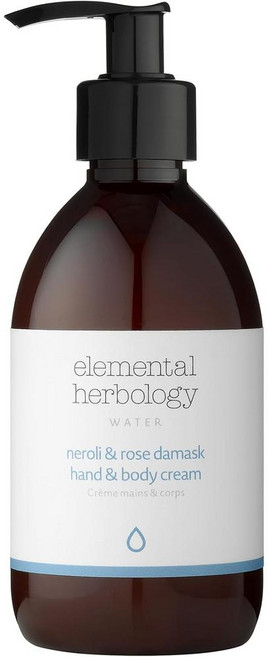 영국 엘리멘탈 허브올로지 Elemental Herbology 네롤리 + 로즈 다마스크 핸드 & 바디 크림, 3개, 240ml