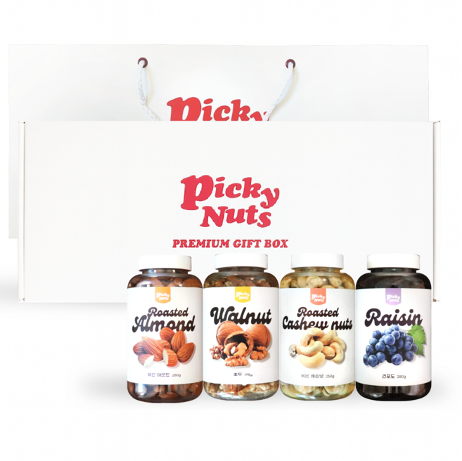 피키너츠 견과류선물세트 세트 1번, 1세트