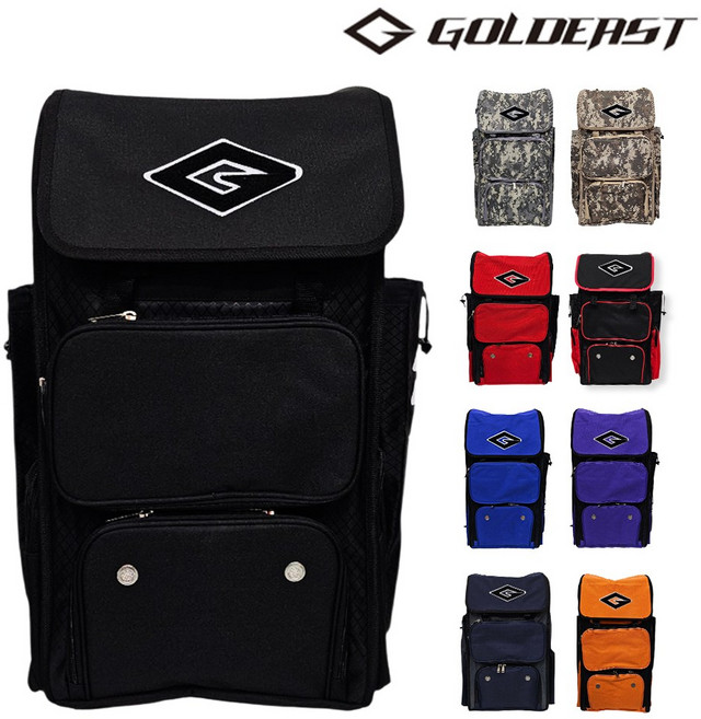 골드이스트 멀티에이블 백팩 야구백팩 야구가방, 회색/네이비