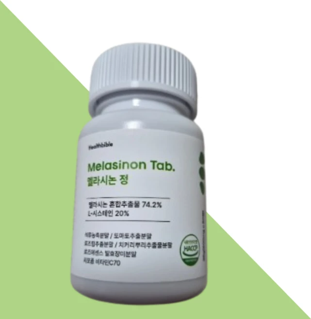 멜라시논정 엘시스테인 600mg, 60정 - 쿠팡