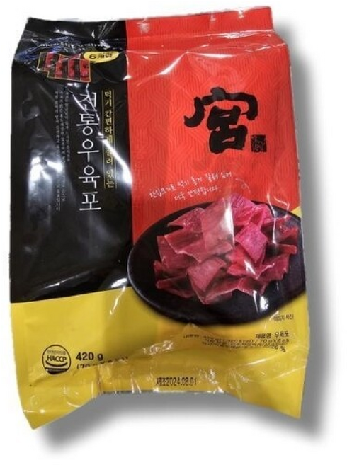 궁 쇠고기 육포 입 코스트코 대용량, 6개