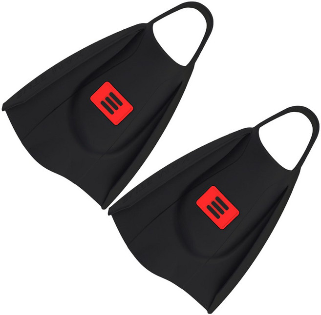 디엠씨핀스 엘리트맥스 숏핀 + 전용 매쉬백, BLACK