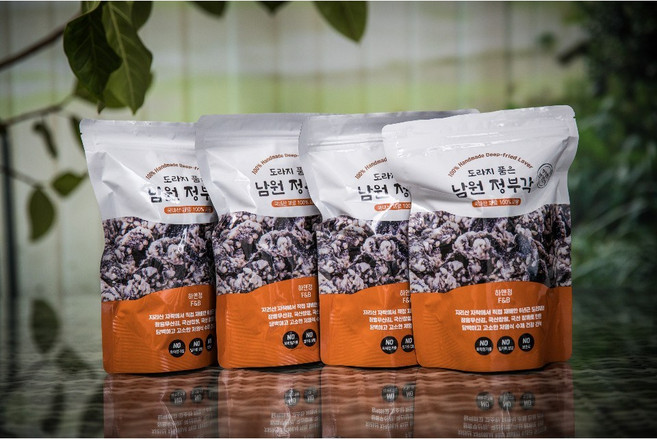 찹쌀 남원 김부각 선물세트 김과자 국내산100% 재료사용 도라지품은 남원정부각 70g, 남원정부각70g1봉지, 1개