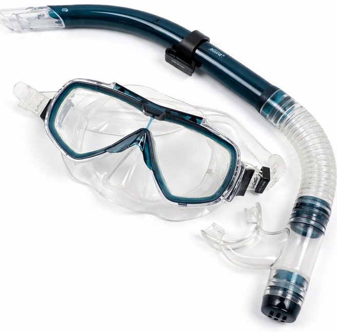 비앤드 스노쿨링 세트 BN-507, D.블루