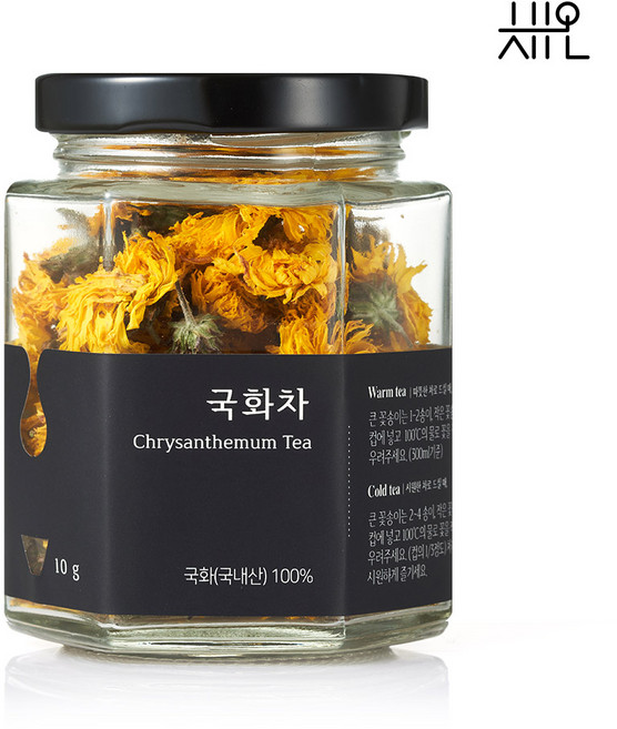 채온 머리가 맑아지는 국내산 국화차, 1개, 10g