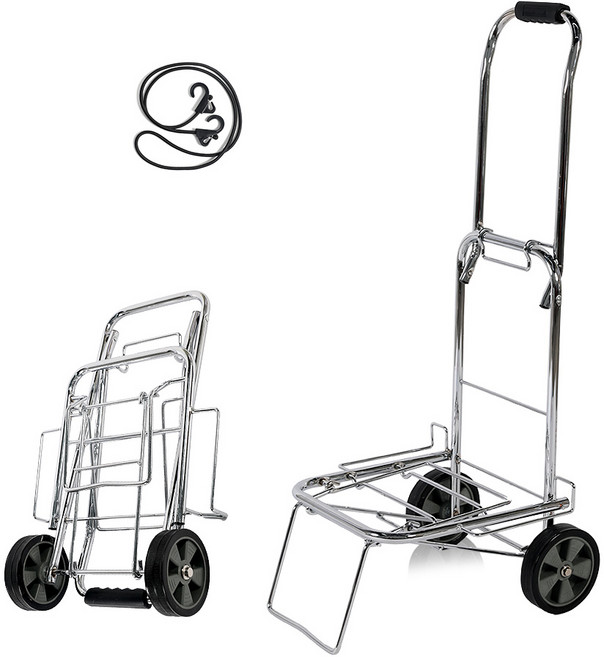 LIVINGCORE 접이식 쇼핑 핸드카트 - 대, 1개