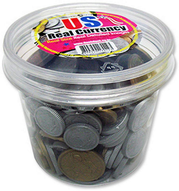 [리틀램스쿨][영어교구] 미국 동전 Pack (US Real Currency), 1개