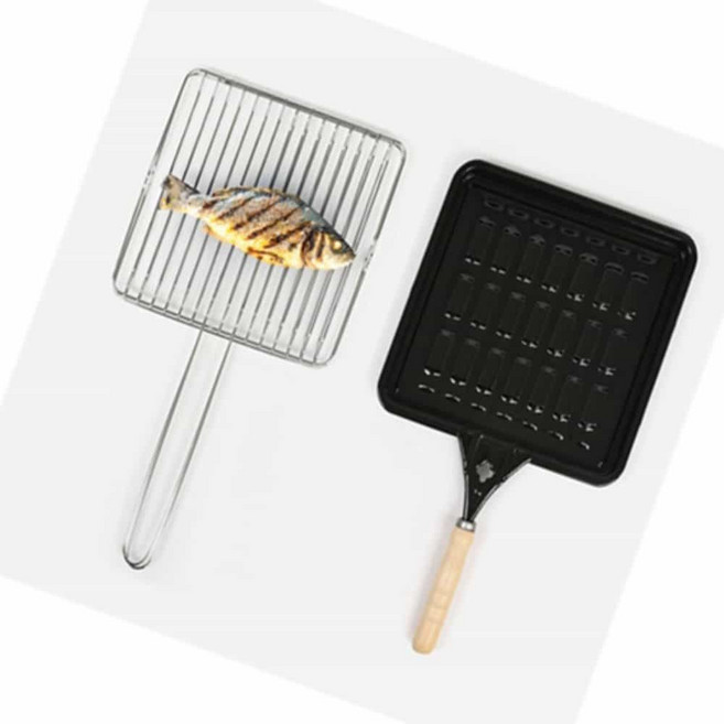 이유짱투 직화구이 법랑팬 바베큐팬
