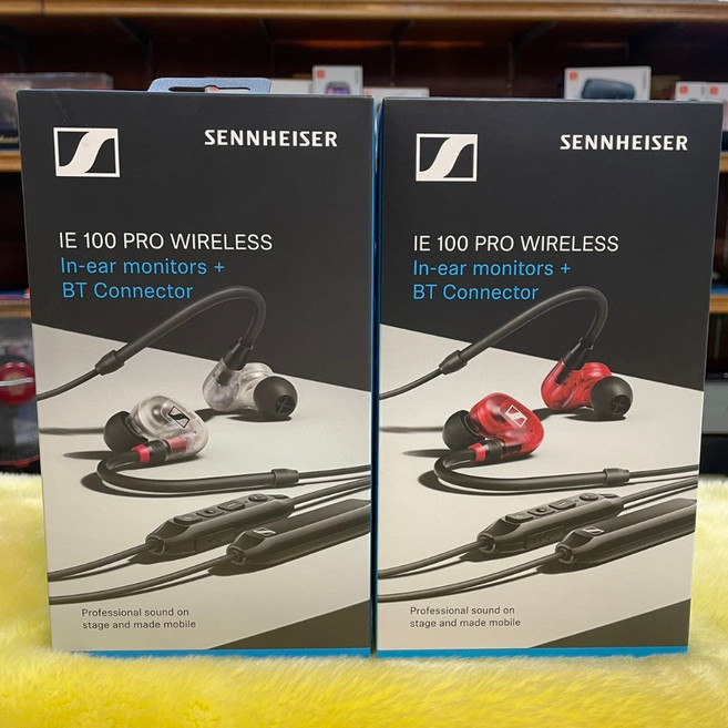 Sennheiser IE 100 PRO Wireless 入耳式監聽藍芽耳機, 黑色