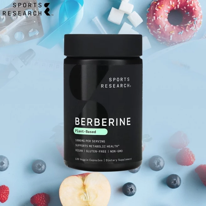 스포츠리서치 베르베린 Berberine 버버린 120캡슐, 120정 - 쿠팡