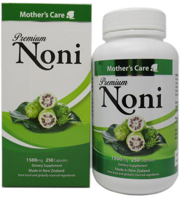 뉴질랜드 마더스케어 프리미엄 남태평양 노니 1500 250캡슐, 1개, 250정