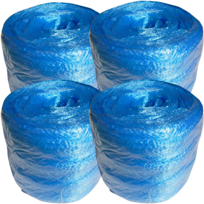 생활스토리 바인더끈 4개입 파랑색, 파랑, 4개