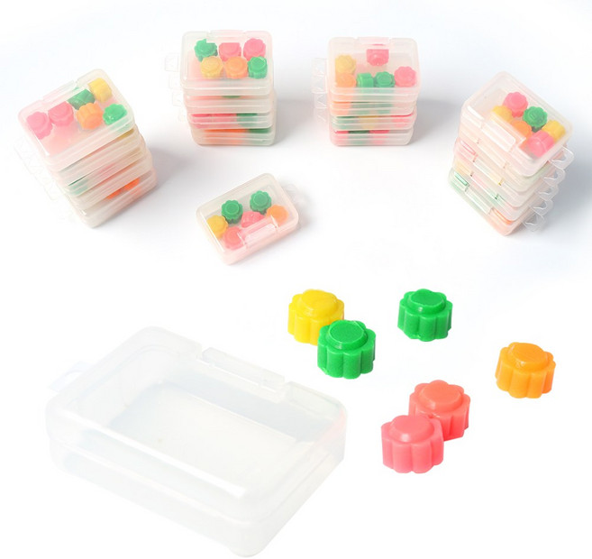 [무료배송]추억의 공기놀이 20세트 / 공깃돌 대용량 전통놀이 알록달록, 1개