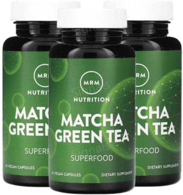 엠알엠 말차 녹차 그린티 500mg 60캡슐 3개 GreenTea Matcha, 60정 - 쿠팡