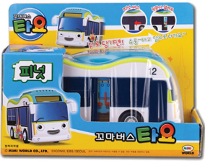 미미월드 - 꼬마버스타요 피넛 / 단품, 1개