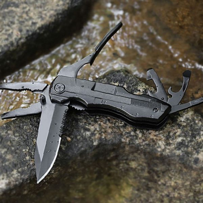 정원 관리 나무 가지 제거 접이식 휴대 야외 작업 보조 공구 안전 손잡이 날, 1개, 최고급멀티툴