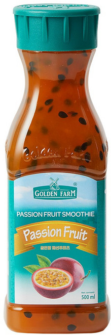 골든팜 패션프루츠 과일청, 1개, 500ml