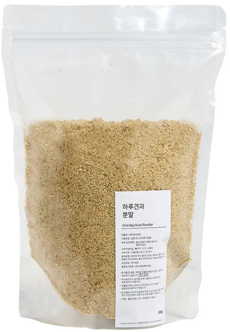 방앗간청년 아몬드 호두 캐슈넛 호박씨 해바라기씨 하루견과류 분말 500g, 1개 - 쿠팡