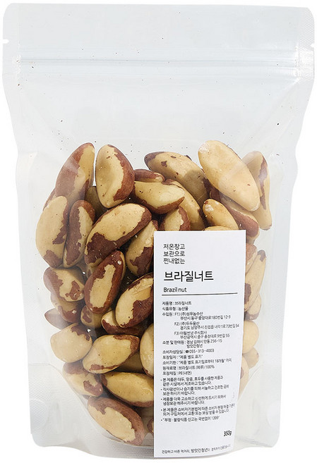 방앗간청년 신선한 브라질너트, 350g, 1개