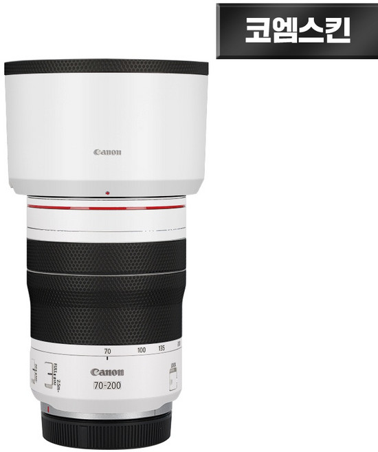 [코엠스킨] 캐논 RF 70-200mm F4 렌즈 스크래치 보호 필름, 무광 화이트 #F4, 1개, 캐논 RF 70-200 F4
