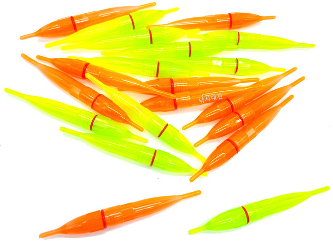 원투낚시 줄보기케미 10개입 덕용 원투 호래기 갈치 낚시 집어등 채비 이피전자, 녹색