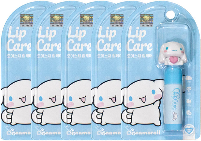 산리오 립케어 시나모롤 모이스춰 4.5g, 5개