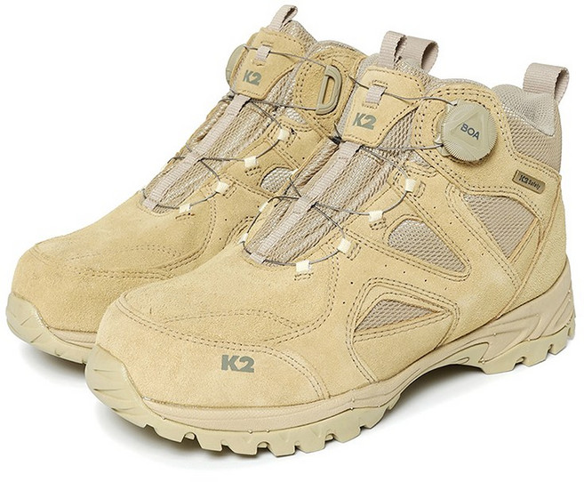 4위 - 케이투세이프티 BOA 안전화 K2-67S, Beige, 1개
