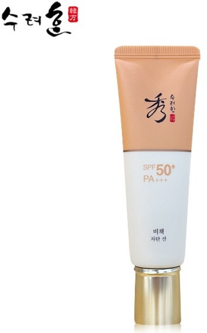 엘지 수려한 선크림 50ml 여자 남자썬크림 자외선차단제, 1개