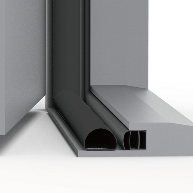 [창틈이] 현관문 틈새 완벽차단 바람막이 문풍지, 1세트