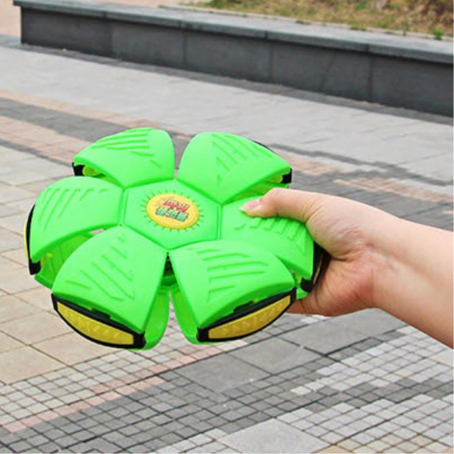 튀어오르는공 원반던지기 장난감 야외놀이 실외 라켓, 1개