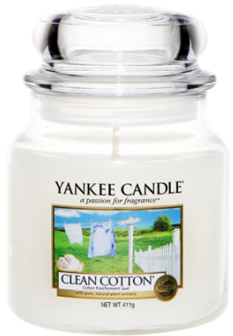 클린코튼 자캔들 스몰 104 g 양키캔들 하우스워머 병향초, Clean Cotton, 1개