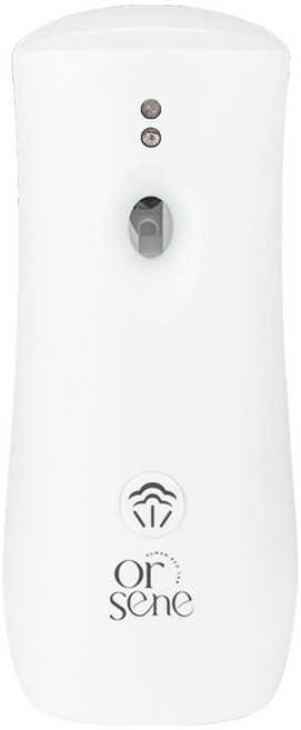 심플 방향제 자동분사기 화장실 디스펜서 본품, 228g, 1개, 화이트