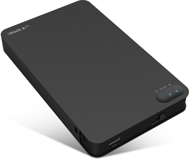 EFM ipTIME HDD3225 (500G) USB3.1 외장하드 TYPE-C, 블랙, 500GB