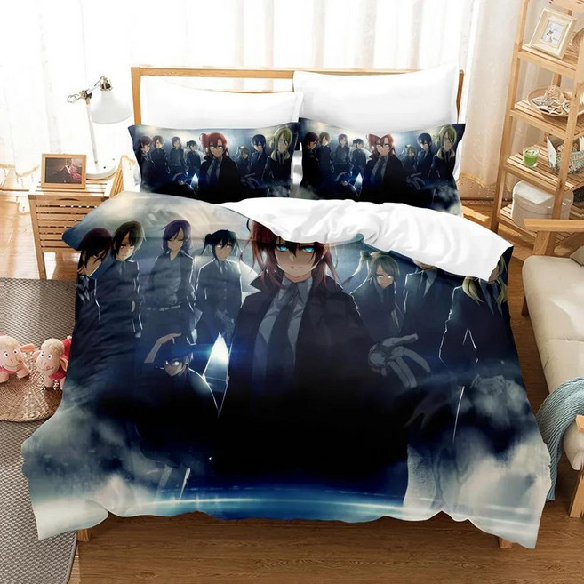 인쇄 러브 라이브 침구 베개 커버 애니메이션 이불 더블 트윈 퀸 킹 성인, 1개, 12. 3 / L. AU Queen 210x210cm