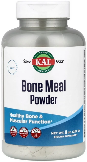 KAL Bone Meal 파우더 227g(8oz) KAL (칼), 226 g, 227g, 1개 - 쿠팡